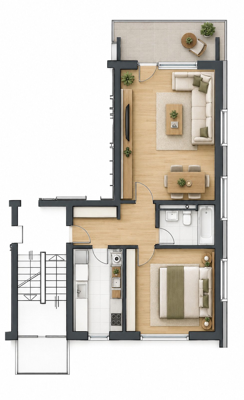 °°° PROVISIONSFREI FÜR KÄUFER °°° Gepflegte 2-Zi. Whg. mit BALKON &amp; Stellplatz in Bierstadt