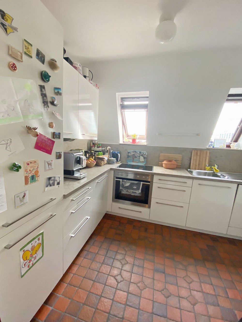 °°° Stilvolle Wohnung mit Kamin, Dachterrasse, Skylineblick nahe der Alten Oper °°°