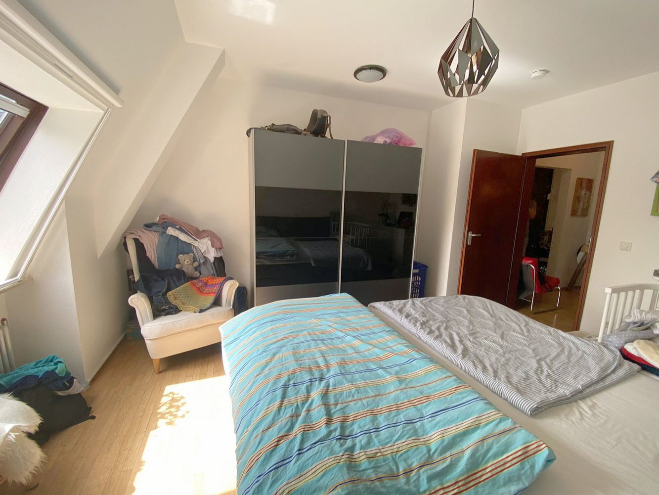 °°° Stilvolle Wohnung mit Kamin, Dachterrasse, Skylineblick nahe der Alten Oper °°°