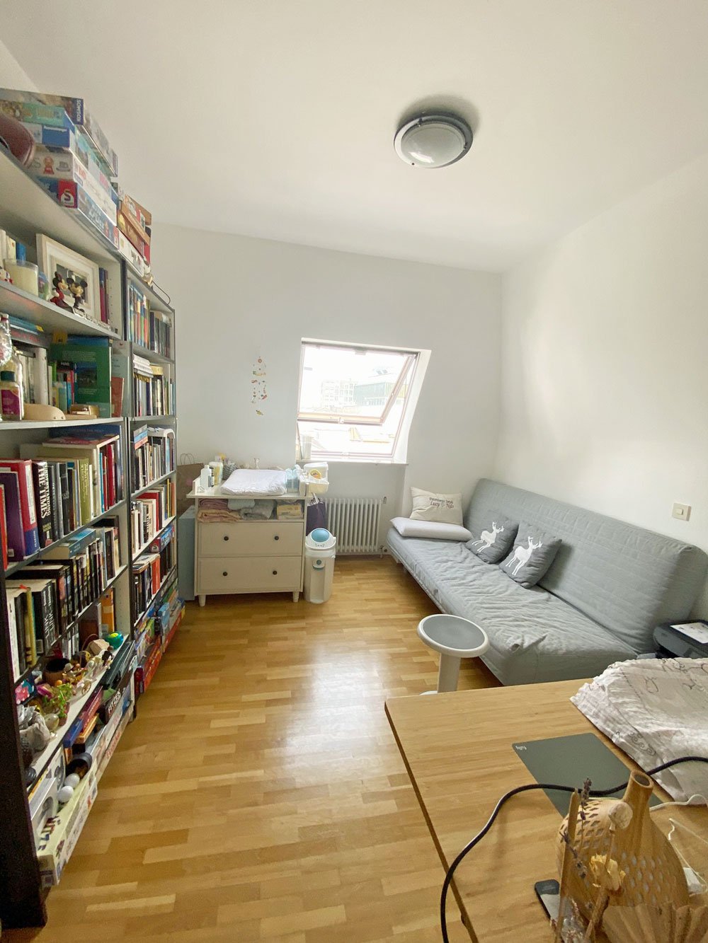 °°° Stilvolle Wohnung mit Kamin, Dachterrasse, Skylineblick nahe der Alten Oper °°°