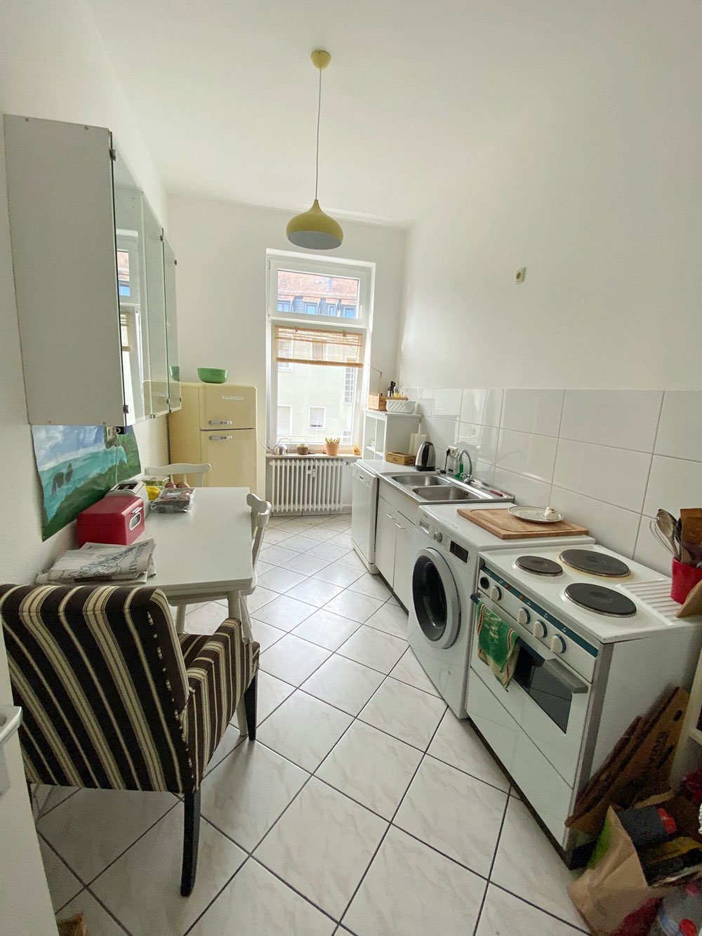*** GEMÜTLICHE 3-Zi. Whg. mit 2 BALKONEN im Ostend/Nähe EZB ***