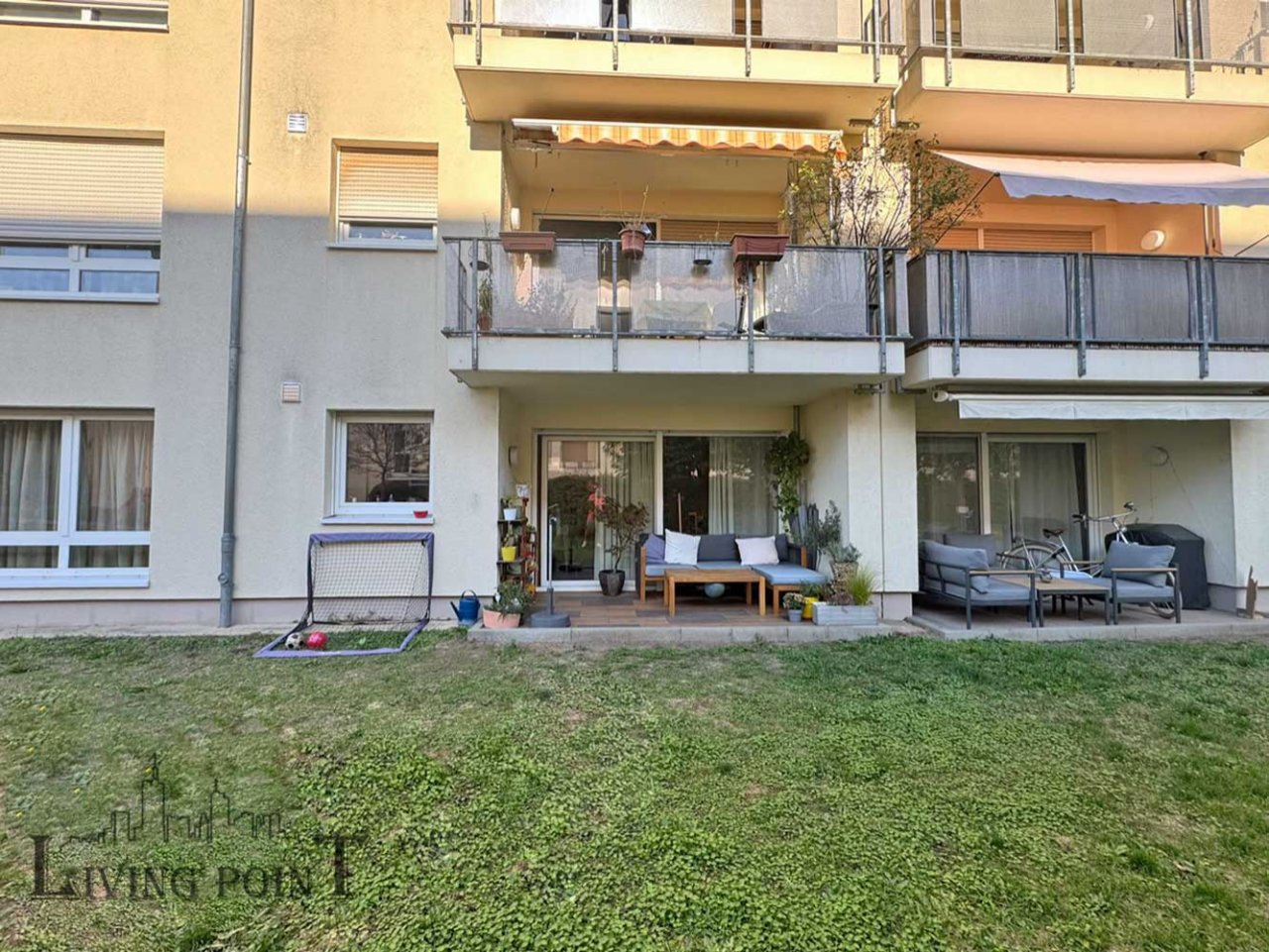 Blick vom Garten