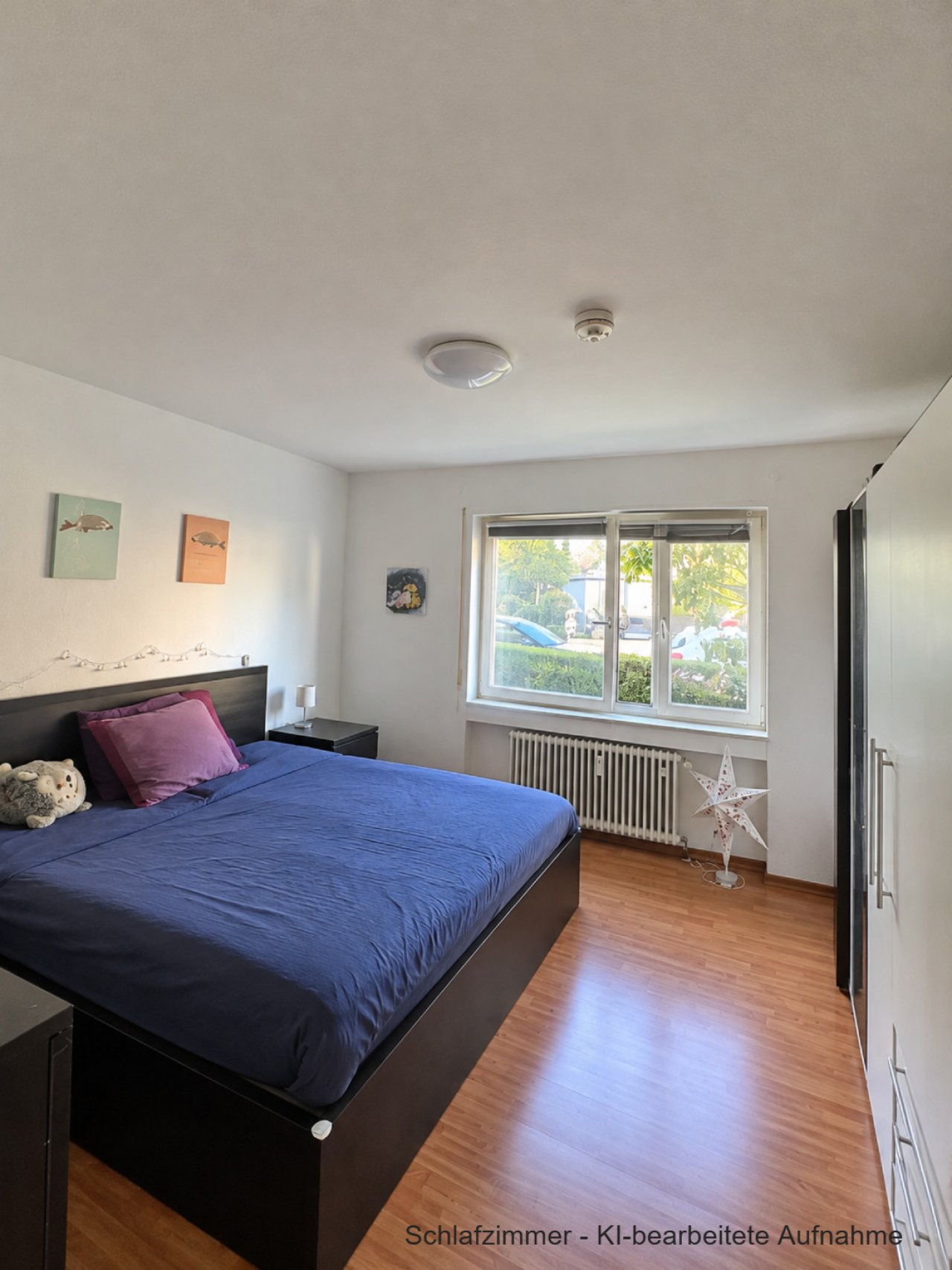 Schlafzimmer - KI-bearbeitete Aufnahme Schlafzimmer - KI-bearbeitete Aufnahme
